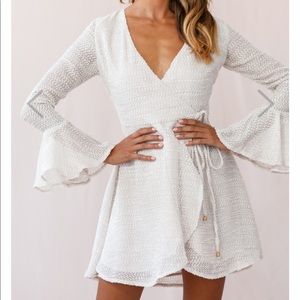 BRAND NEW beautiful, bell sleeve dress!